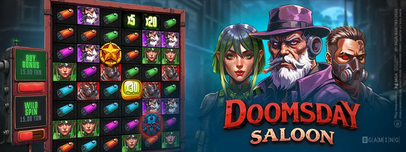 Doomsday Saloon Banner